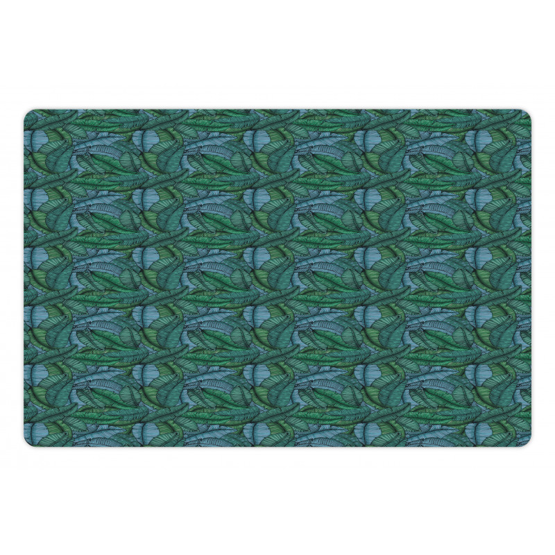 Tropical Foliage Pet Mat