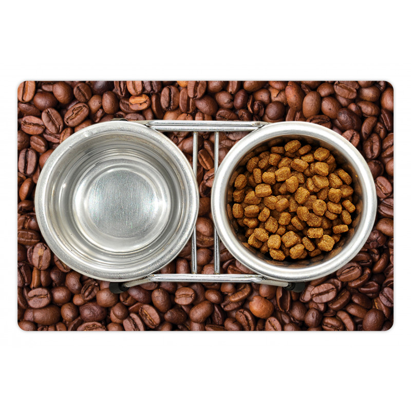 Roasted Coffee Grains Pet Mat