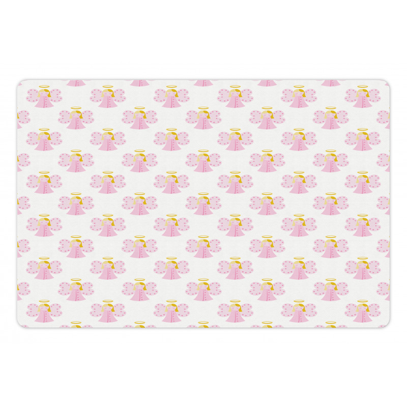 Fairy Girl with Halo Pet Mat