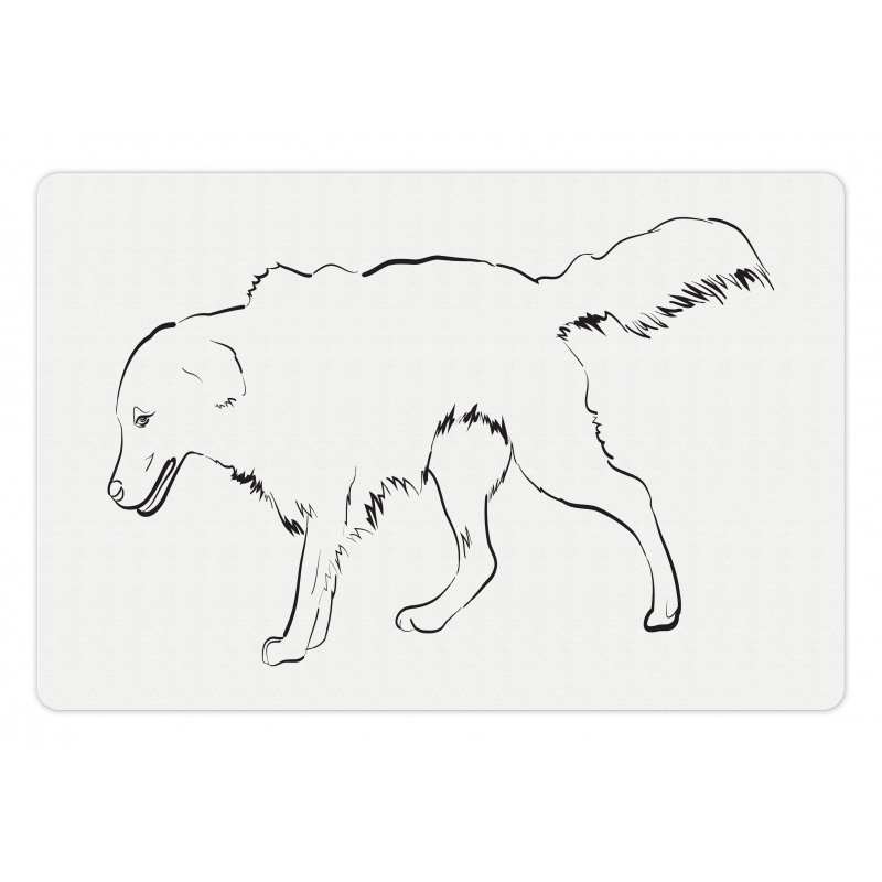 Thoroughbred Furry Pet Mat