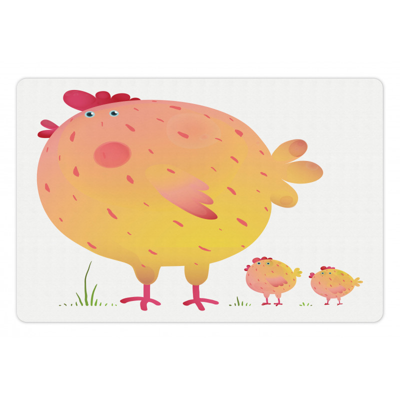 Mother Hen and Chicks Pet Mat