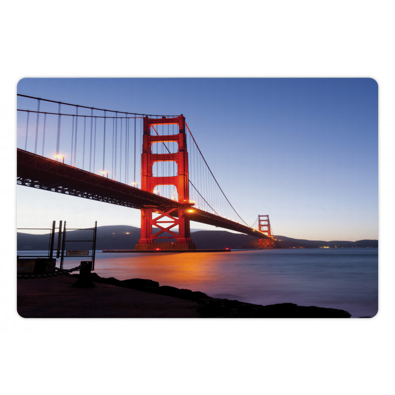 San Francisco Bridge Pet Mat