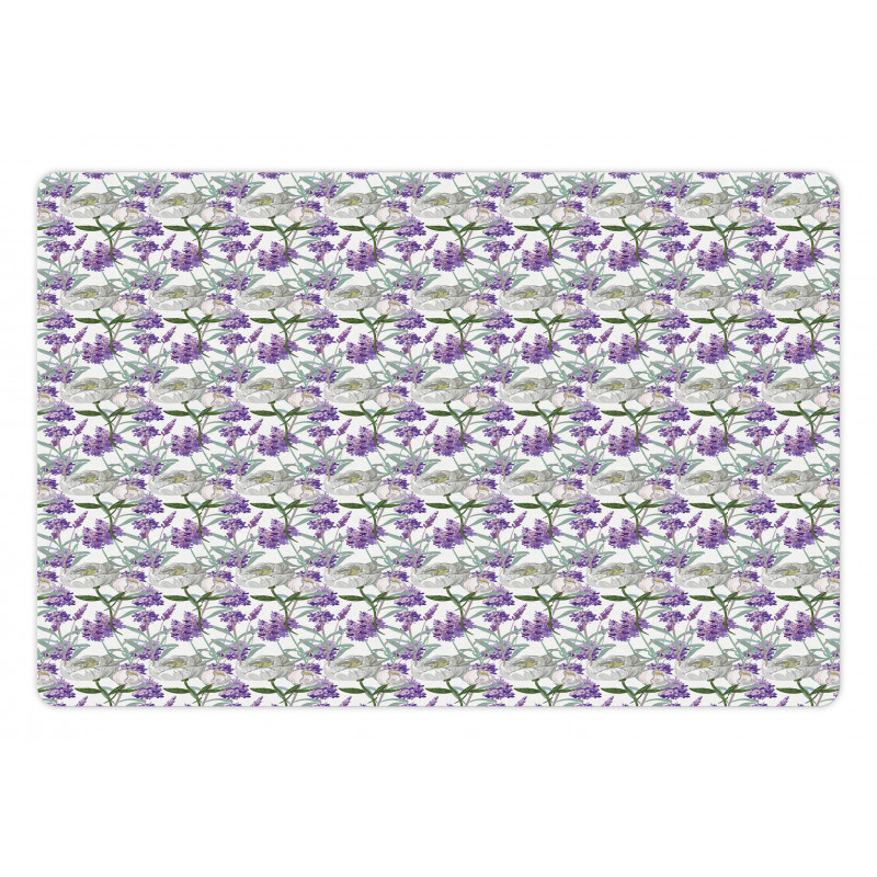 Lavender and Peony Pet Mat