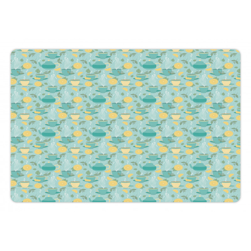 Piping Hot Lemon Tea Pet Mat