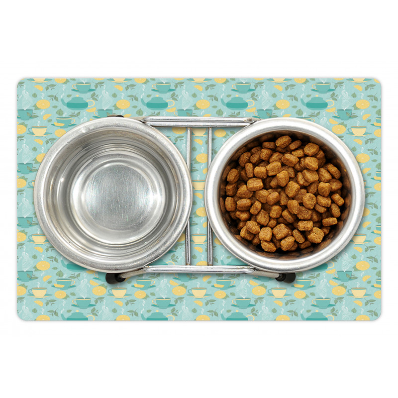 Piping Hot Lemon Tea Pet Mat