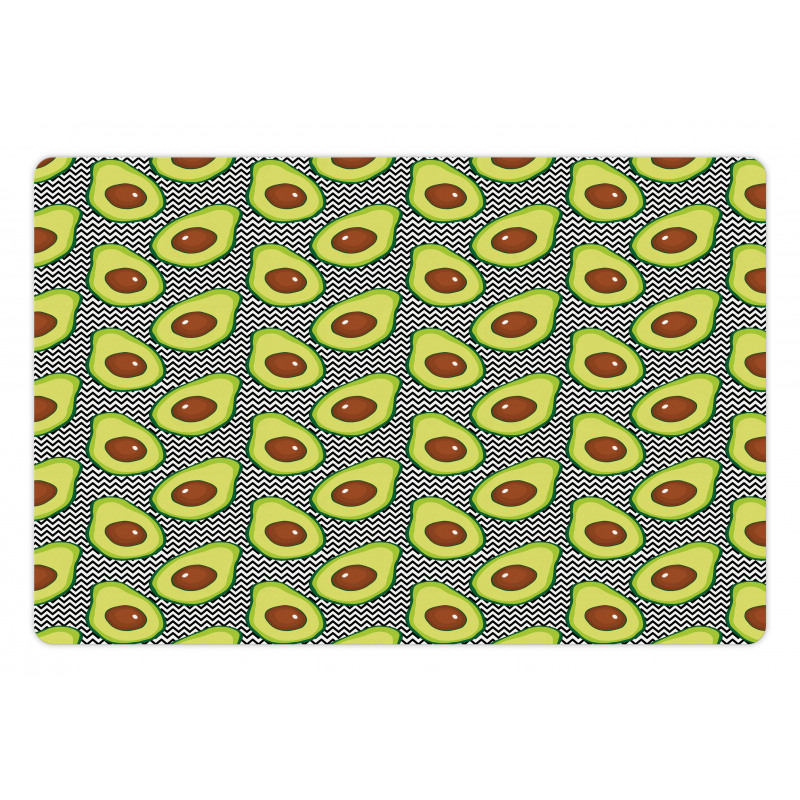 Delicious Vegan Food Pet Mat