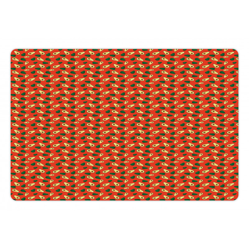 Half Piece Pattern Pet Mat