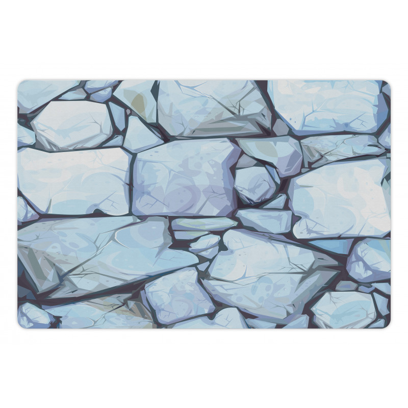 Cottage House Walls Pet Mat