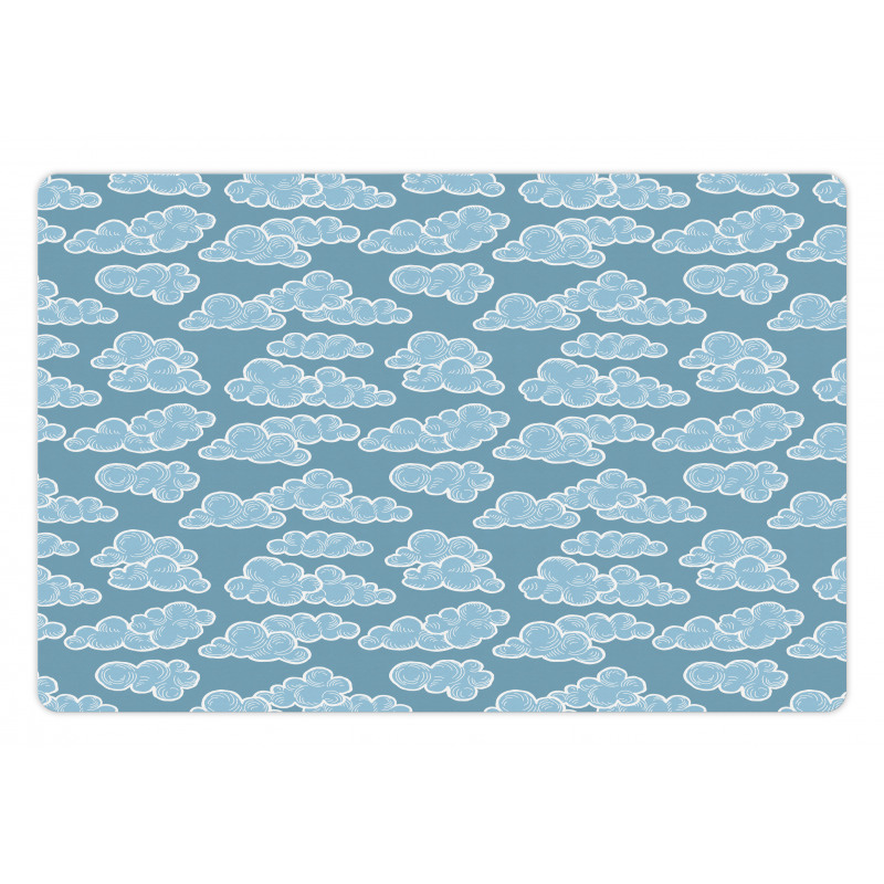 Doodle Style Weather Pet Mat