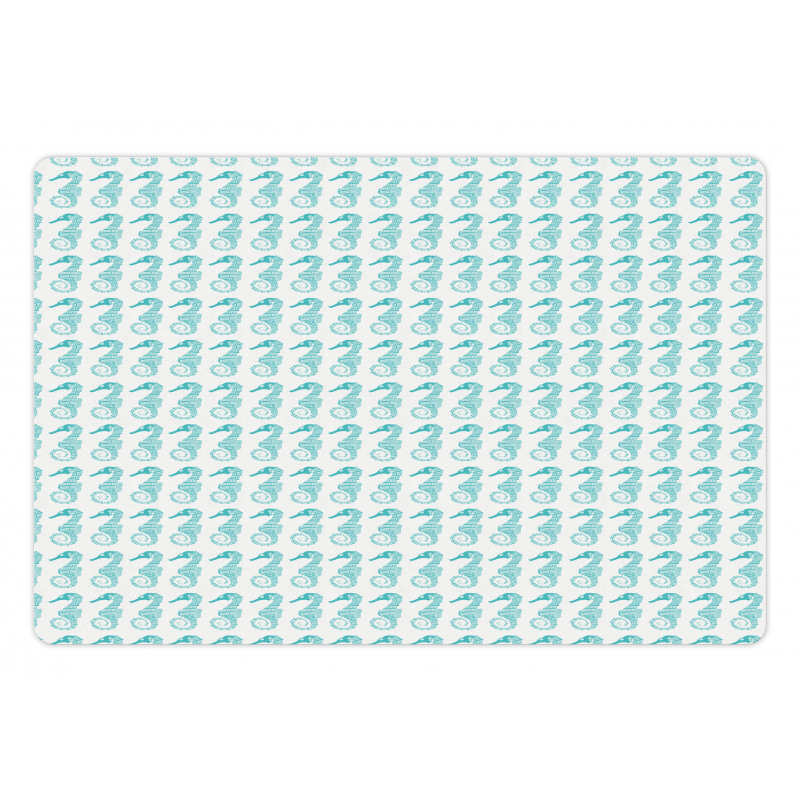 Aquatic Creatures Pet Mat