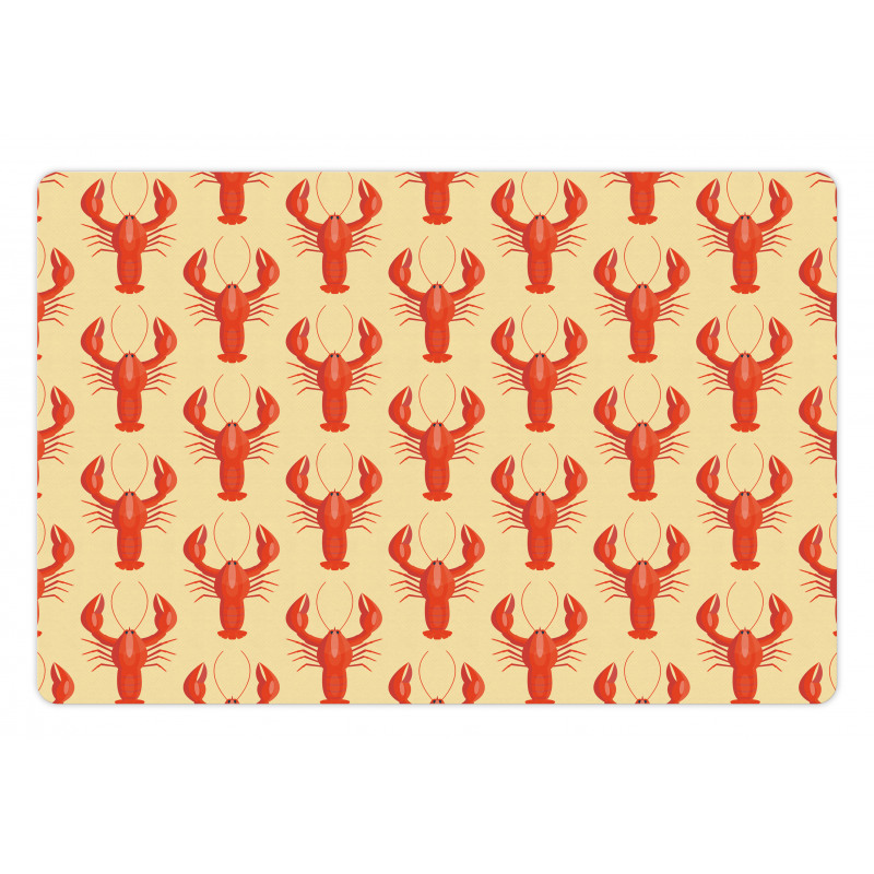 Ocean Animal Concept Pet Mat