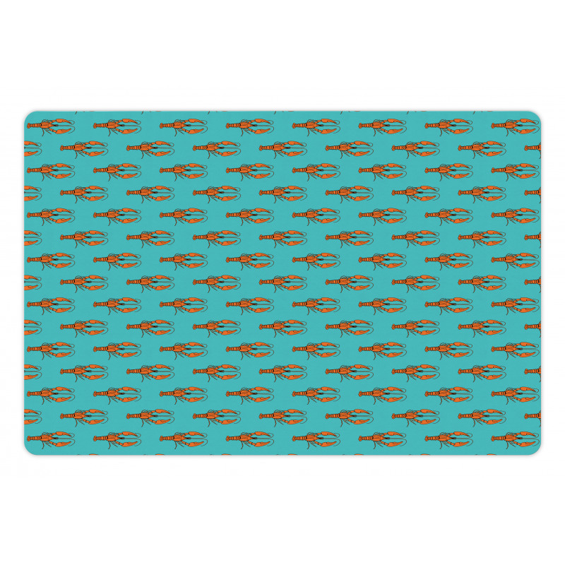 Boiled Lobster Food Pet Mat