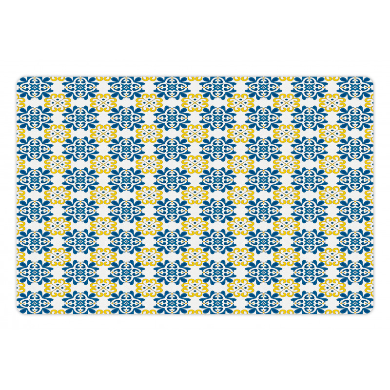 Portuguese Mosaic Tile Pet Mat