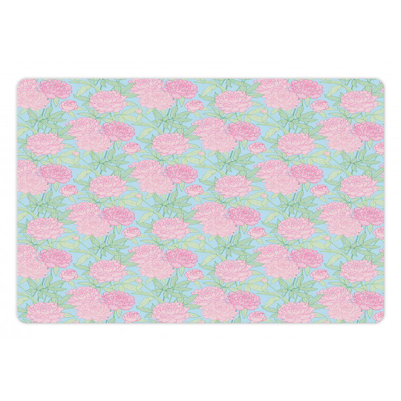 Fresh Petals Sprout Stems Pet Mat