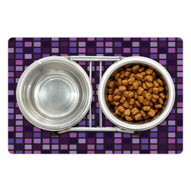 Beveled Square Mosaic Tile Pet Mat