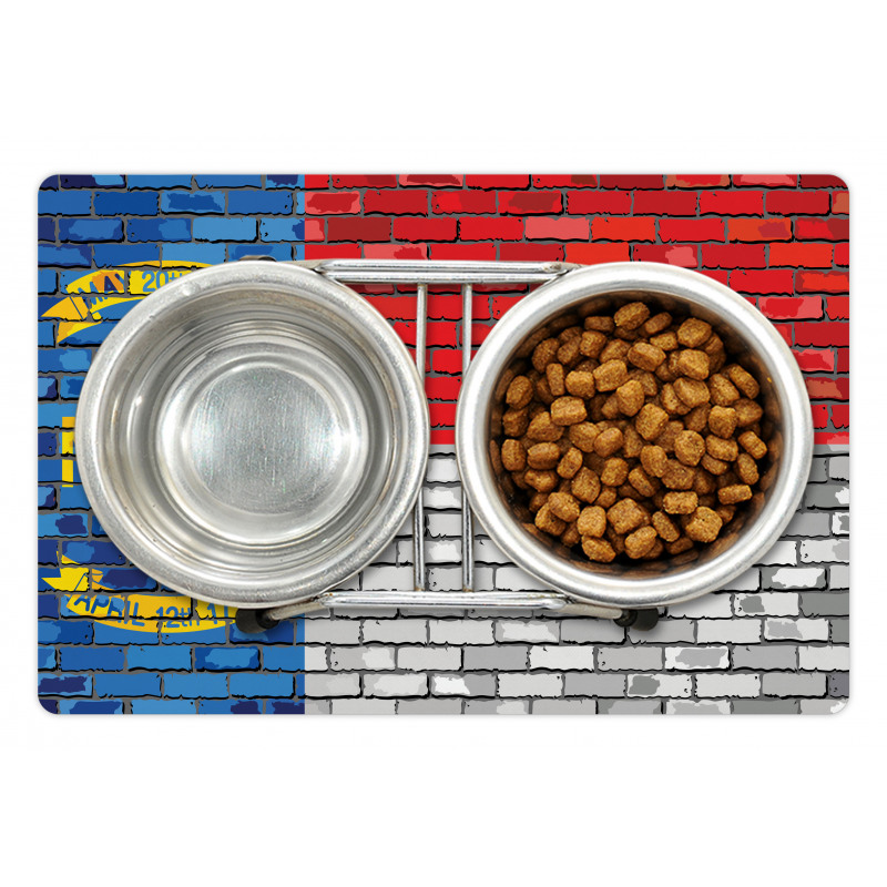 North Carolina Brick Wall Pet Mat