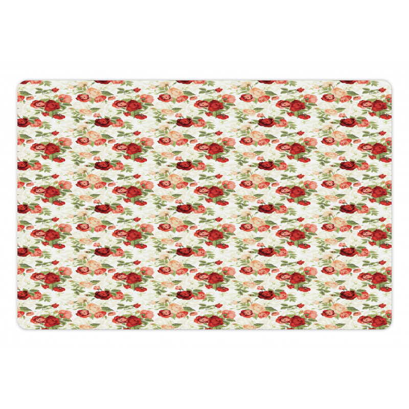 Romantic Vintage Composition Pet Mat