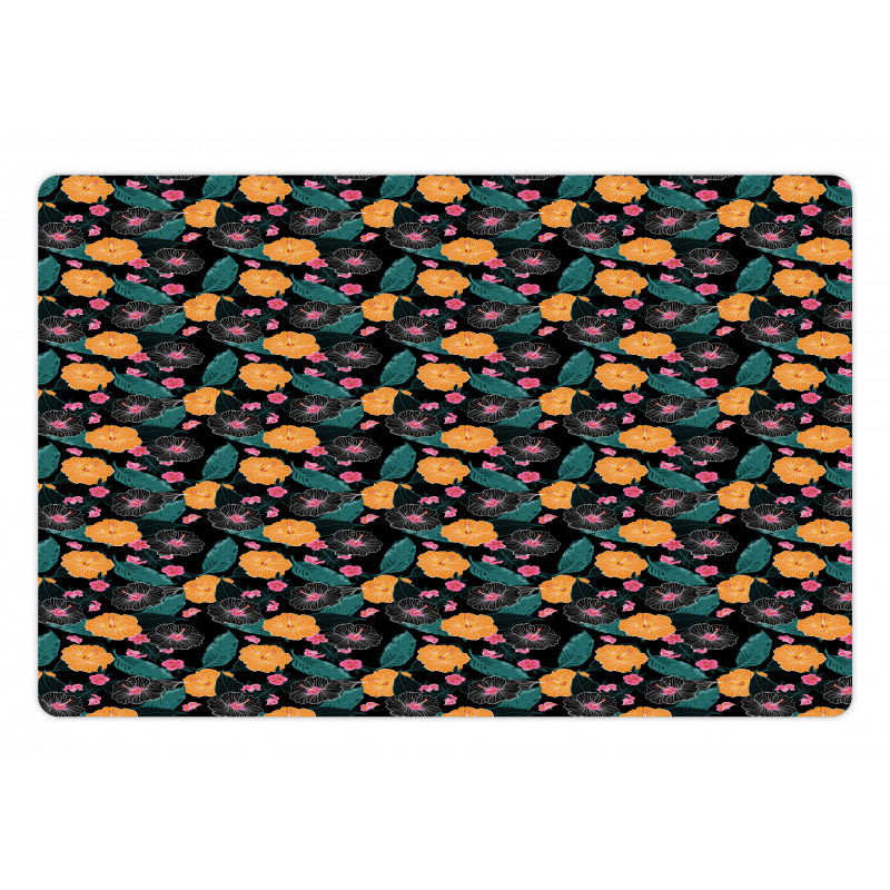 Artwork in Hawaiian Style Pet Mat