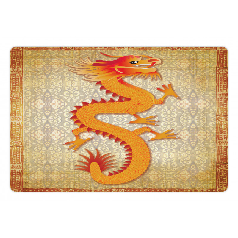 Chinese Folk Elements Pet Mat