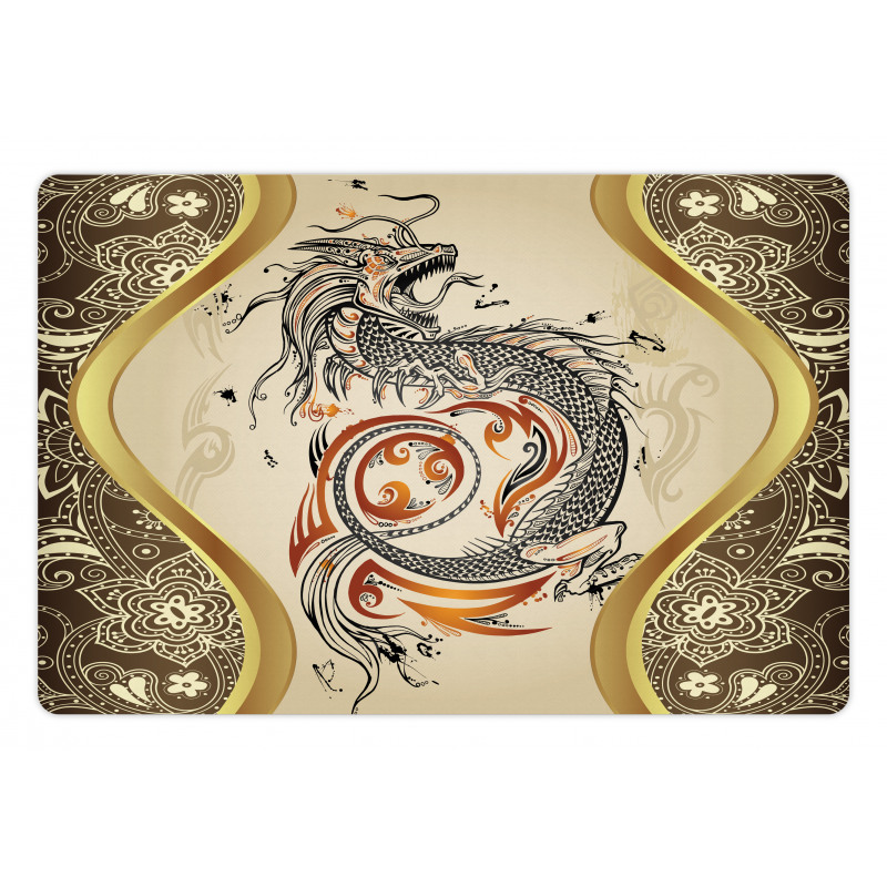 Serpent Mythological Pet Mat