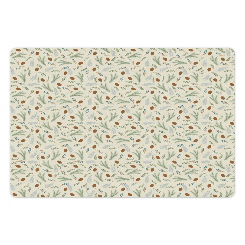 Fir Cones Botany Branches Pet Mat