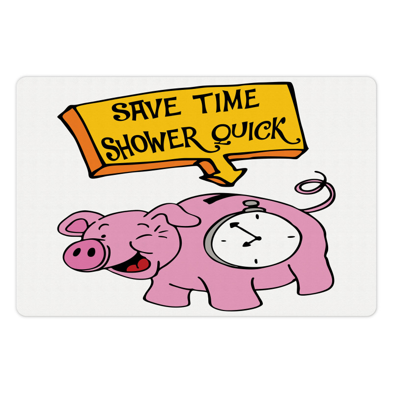 Save Time Shower Quick Piggy Pet Mat