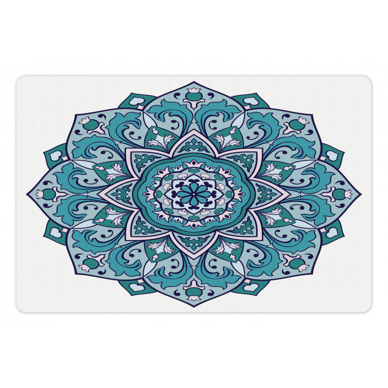 Curly Eastern Flower Pet Mat