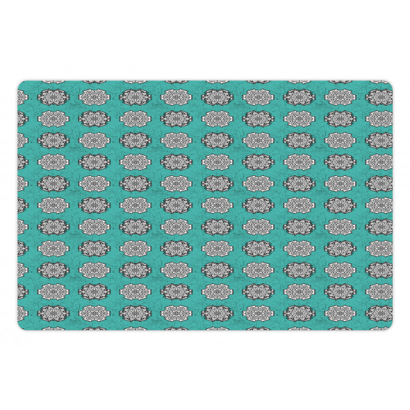 Medieval Floral Royal Pet Mat