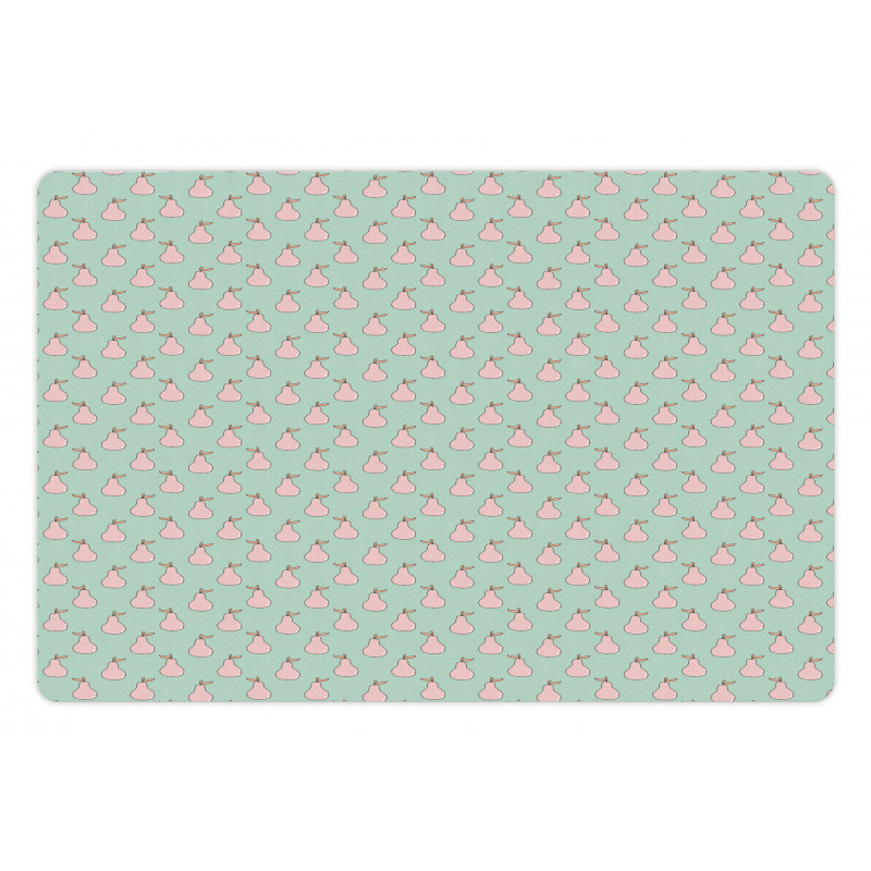 Simplistic Repetitive Fruit Pet Mat