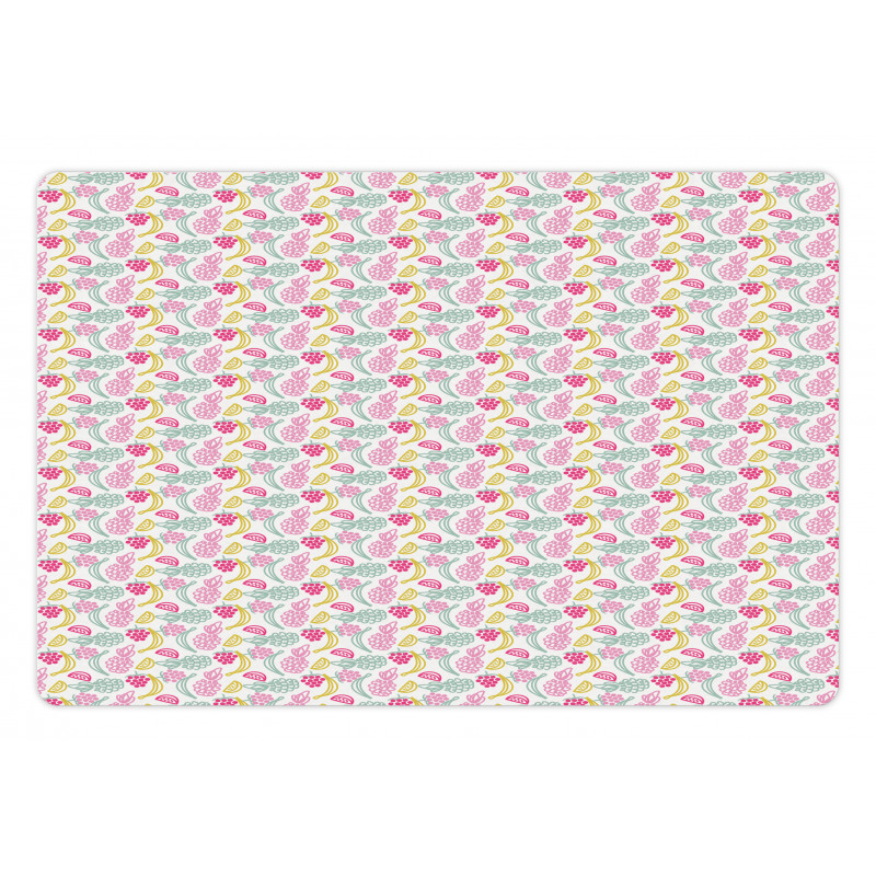 Pineapple Grape Banana Pet Mat