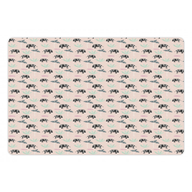 Abstract Animal Art Pet Mat