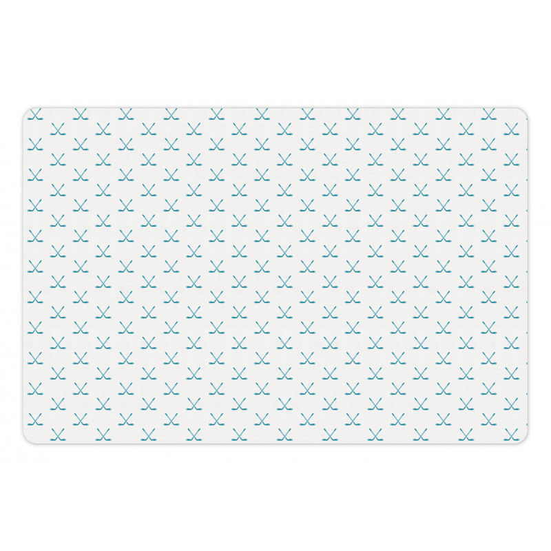 Clubs Sticks Graphic Pattern Pet Mat