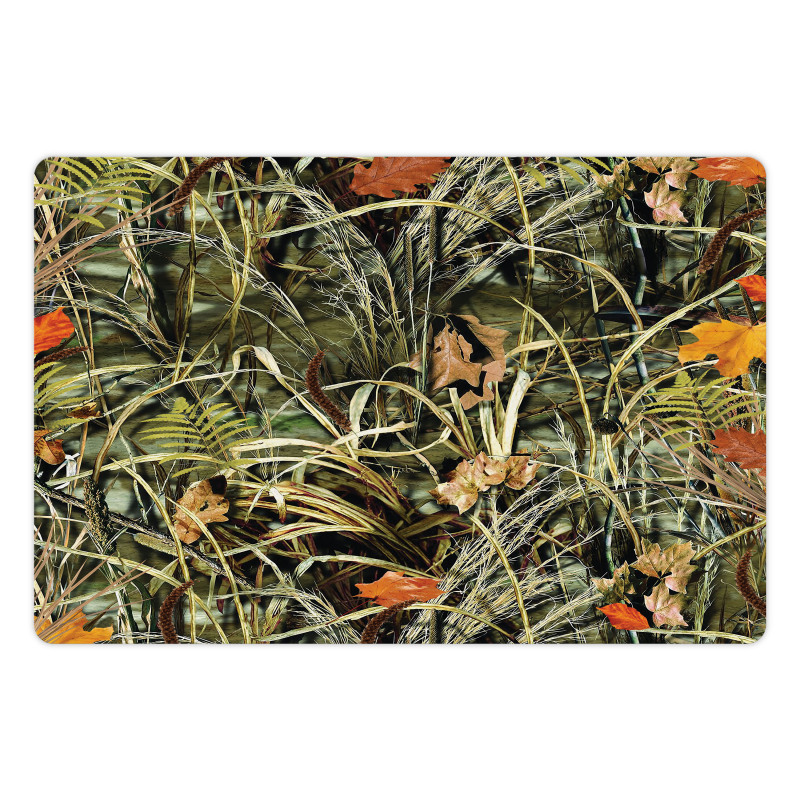 Close up Leaves Herbs Pet Mat