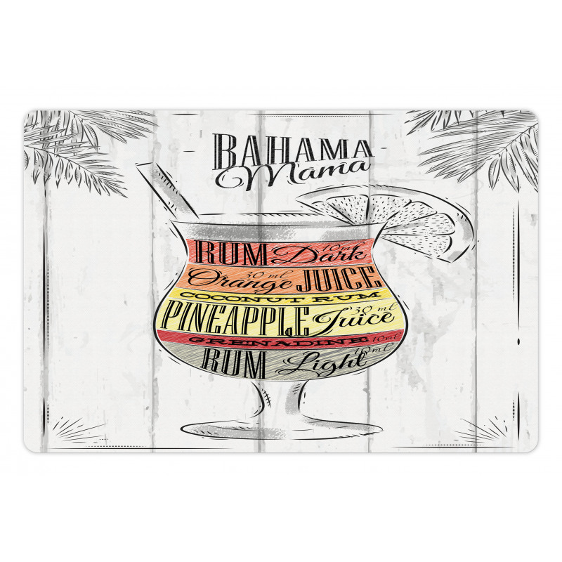 Bahama Mama Vintage Pet Mat