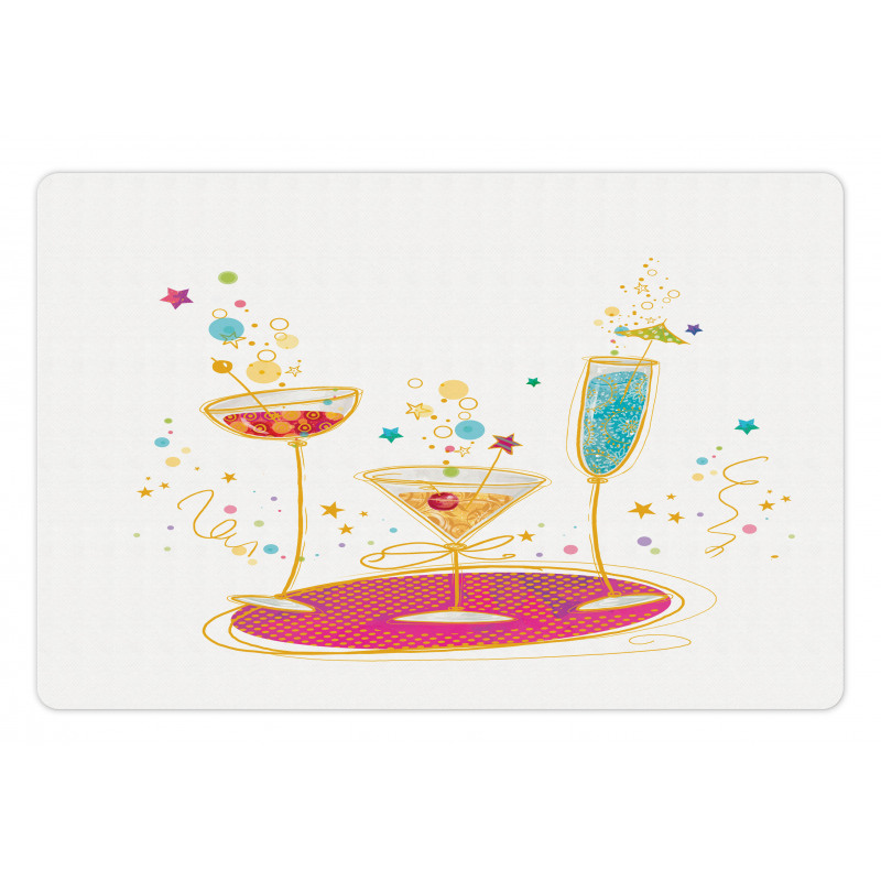 Different Drinks Pet Mat