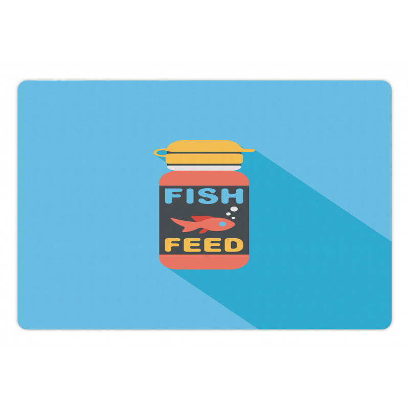 Pet Fish Feed Flat Pet Mat