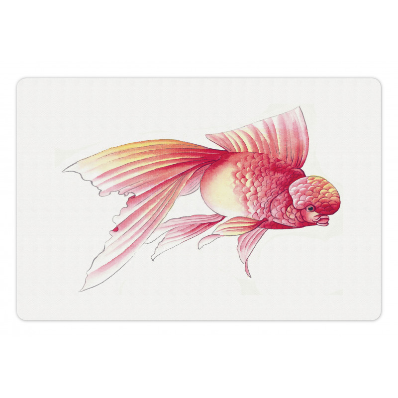 Watercolored Sea Animal Pet Mat