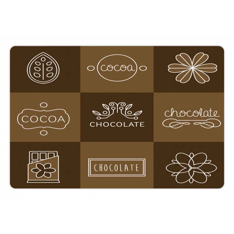 Cocoa Chocolate Pet Mat