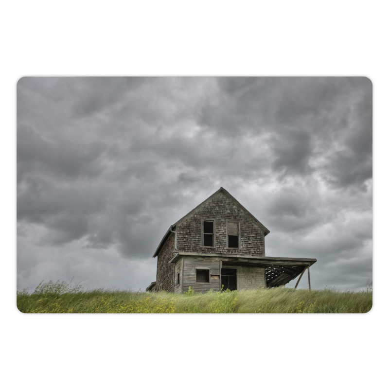 Farmhouse Storm Clouds Pet Mat