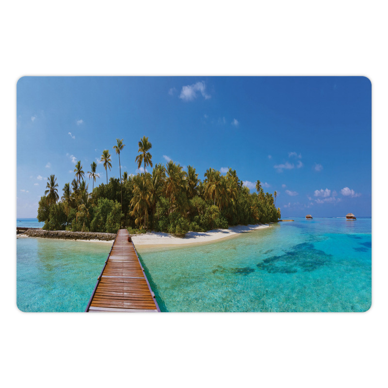 Exotic Island Travel Pet Mat