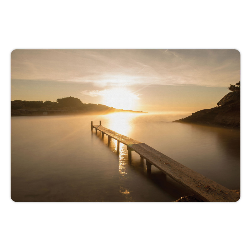 Ibiza Sunrise Spain Pet Mat