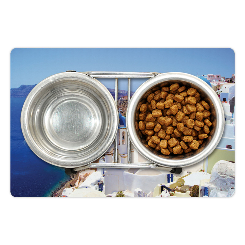 Mediterranean Shore Photo Pet Mat