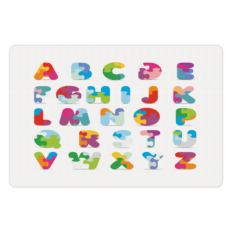 Alphabet Letters Fun Pet Mat