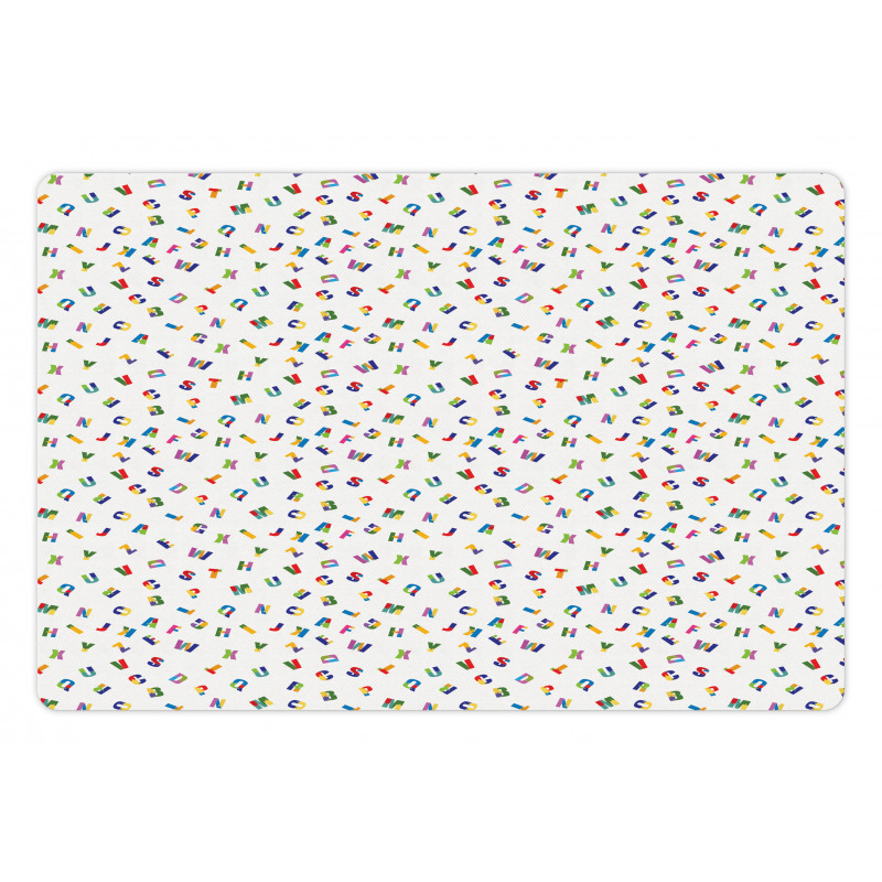 Alphabet Fun Education Pet Mat