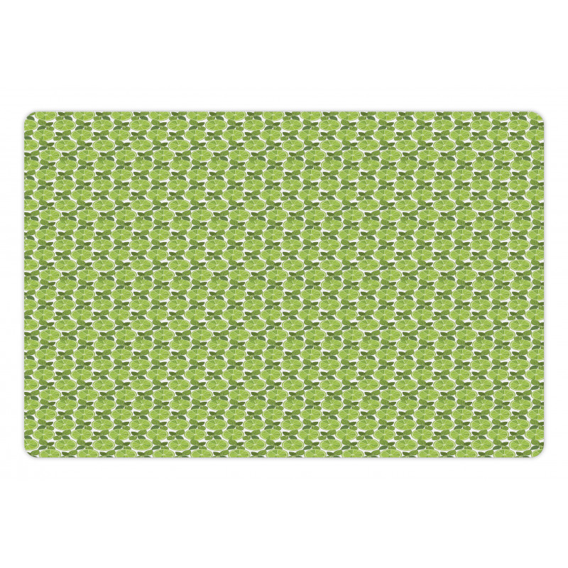 Lime Cocktail Drinks Herbs Pet Mat