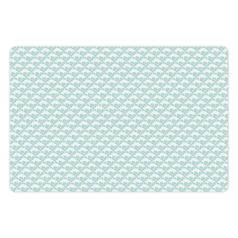 Doodle Abstract Soft Bubbles Pet Mat