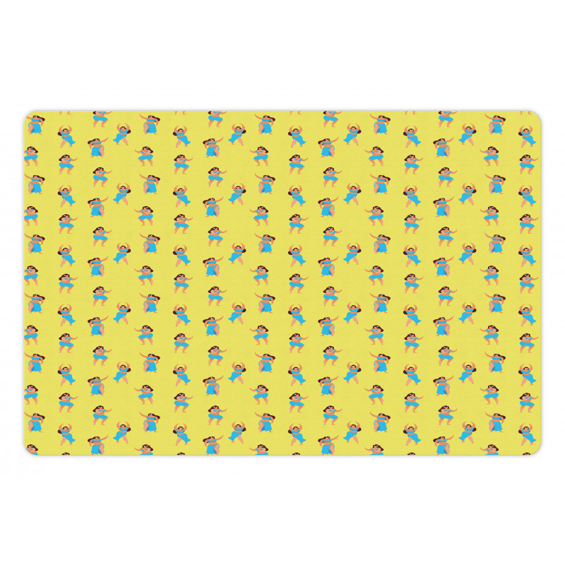 Dancer Tropical Tahitian Pet Mat