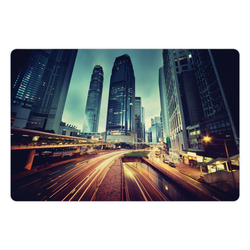 Traffic Hong Kong City Pet Mat