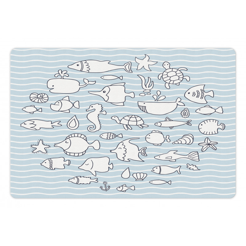 Nursery Underwater Life Pet Mat