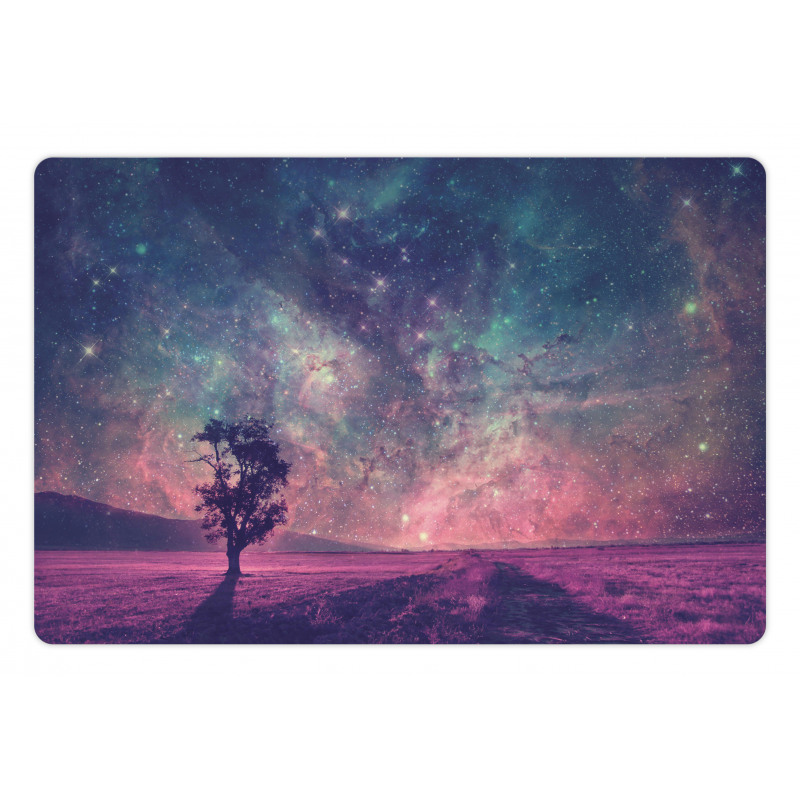 Lonely Tree View Pet Mat